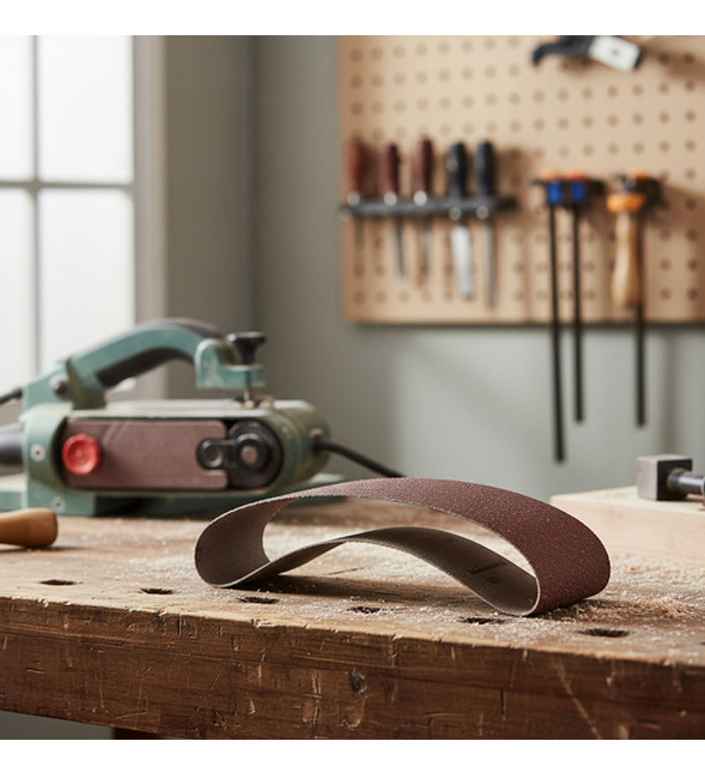Lija Banda 4x24 Madera 20 Unidades #60