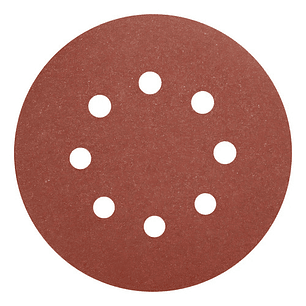 Disco Lija #80 Con Velcro 150mm / 6  Set 10 Unidades