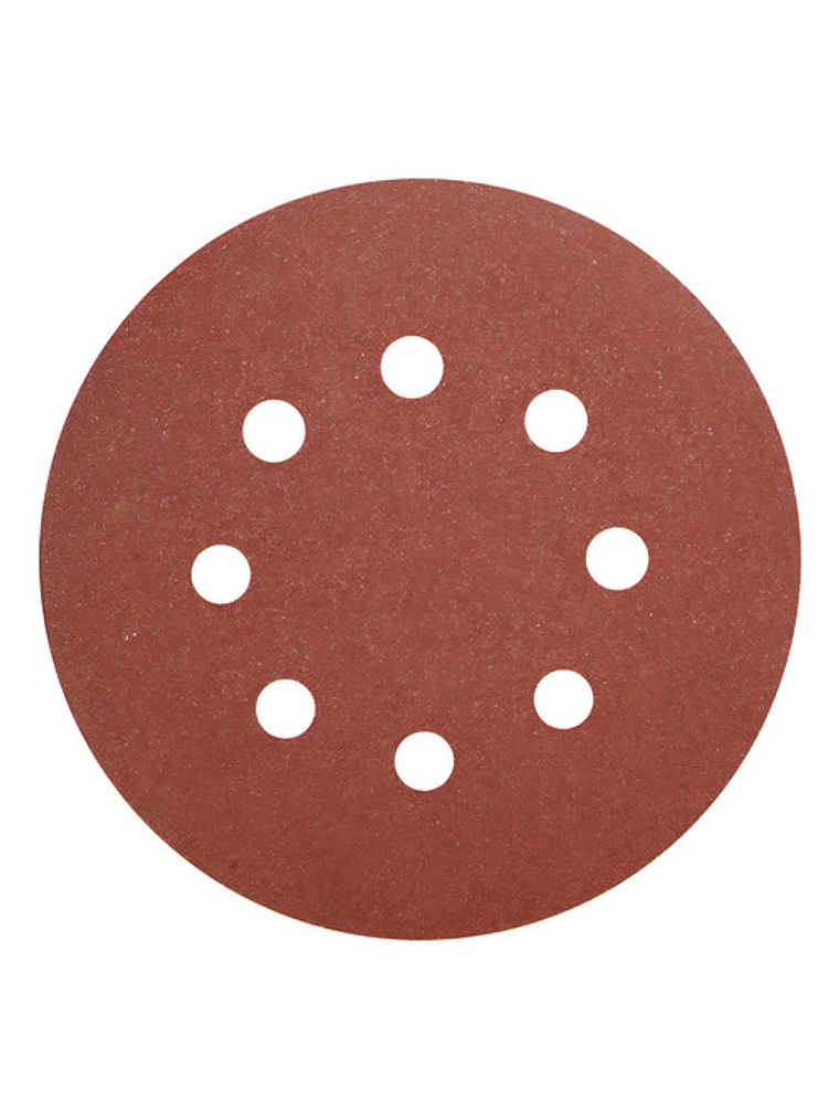 Disco Lija #80 Con Velcro 150mm / 6  Set 10 Unidades 1