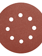 Disco Lija #80 Con Velcro 150mm / 6  Set 10 Unidades - Miniatura 1