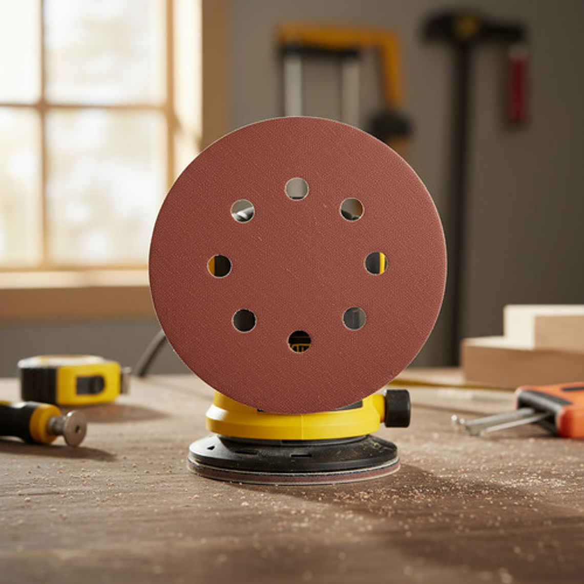 Disco Lija #80 Con Velcro 150mm / 6  Set 10 Unidades 2