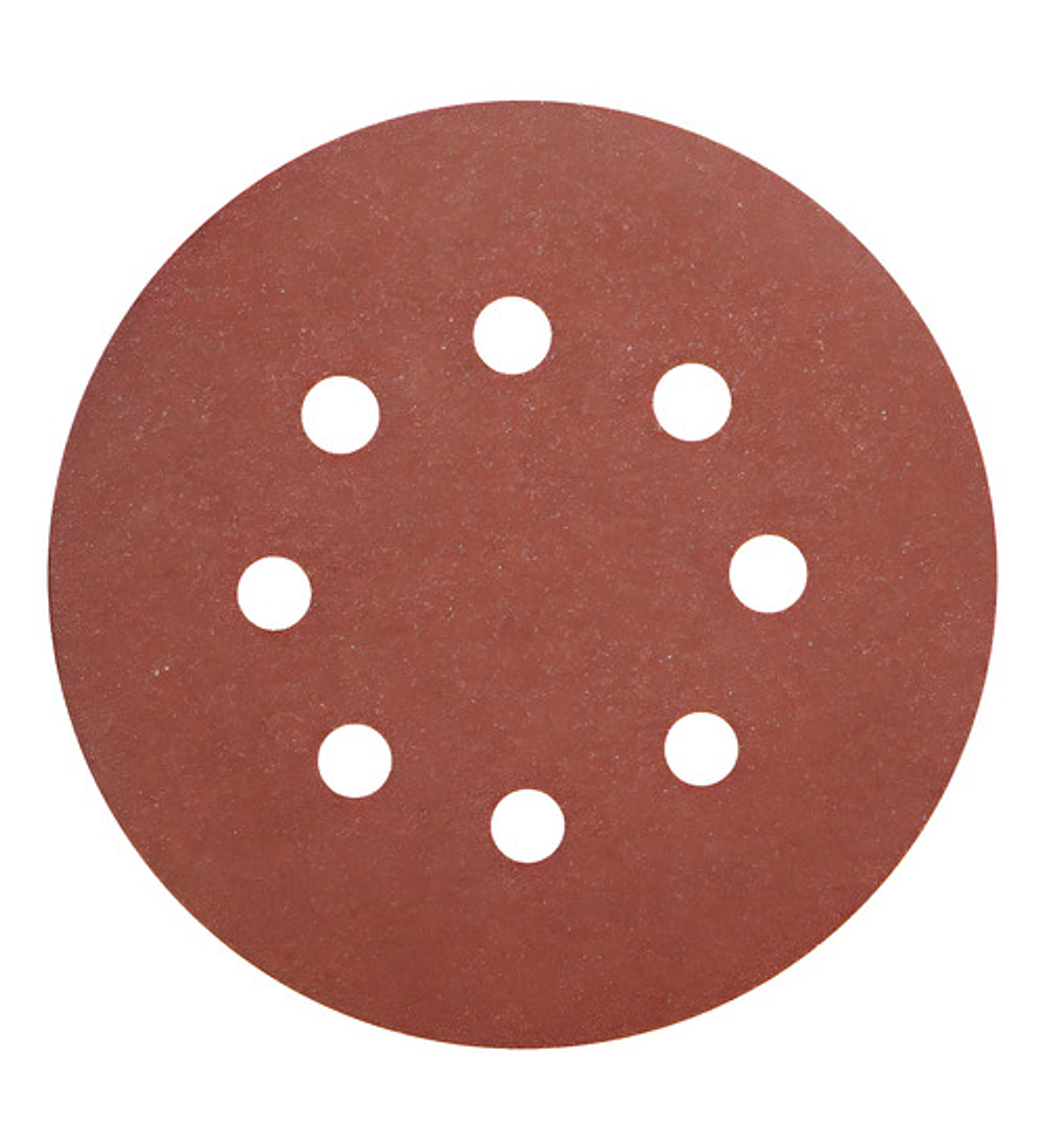 Disco Lija #120 Con Velcro 150mm / 6  Set 10 Unidades