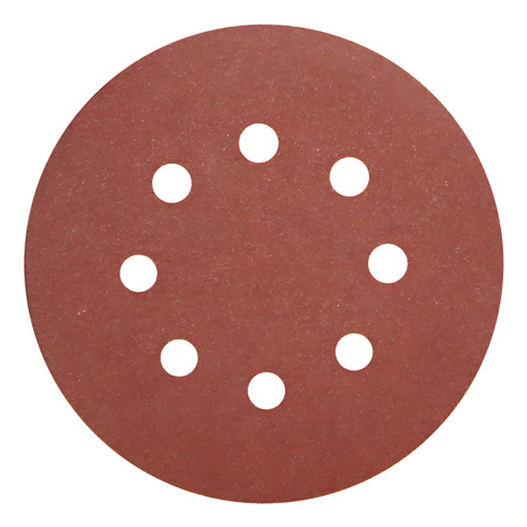 Disco Lija #120 Con Velcro 150mm / 6  Set 10 Unidades 2