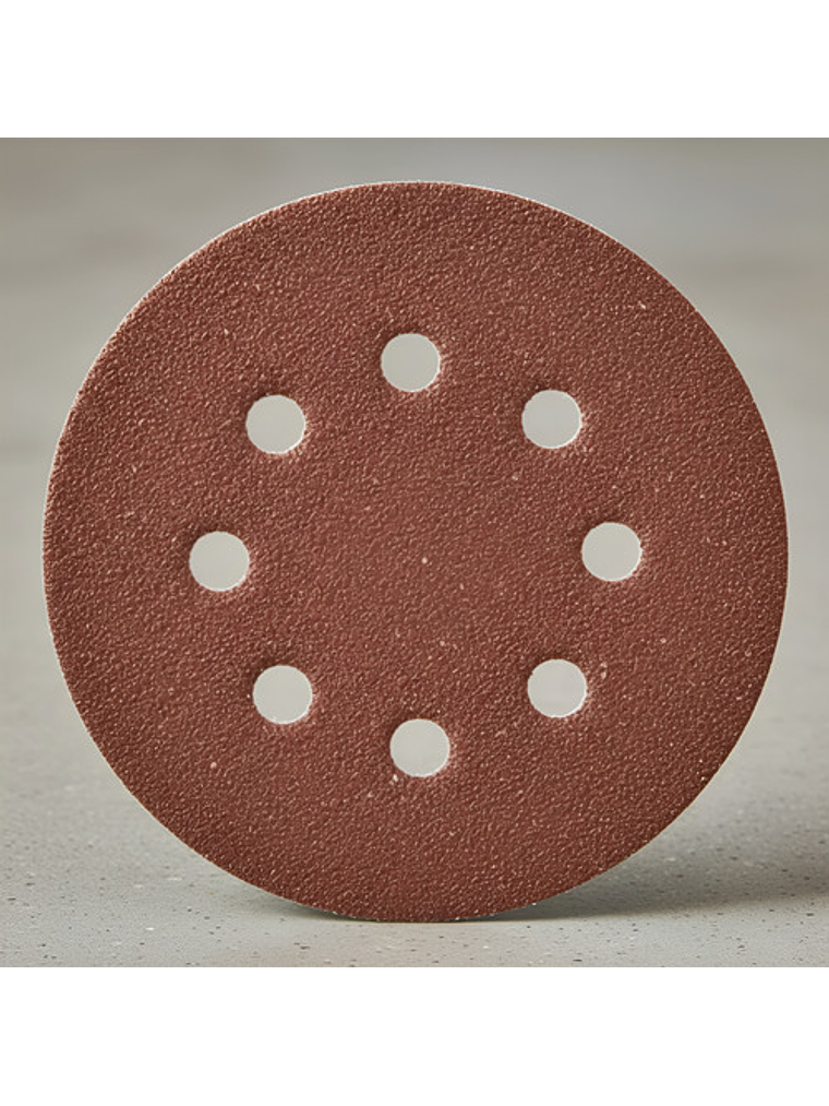 Disco Lija #220 Con Velcro 150mm / 6  Set 10 Unidades 220 1