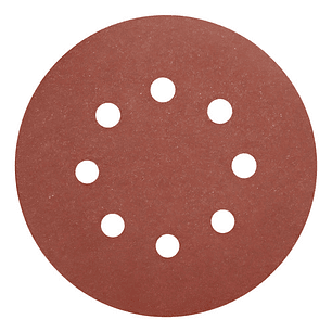 Disco Lija #240 Con Velcro 150mm / 6  Set 10 Unidades
