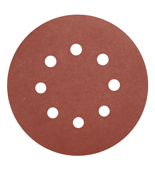 Disco Lija #240 Con Velcro 150mm / 6  Set 10 Unidades