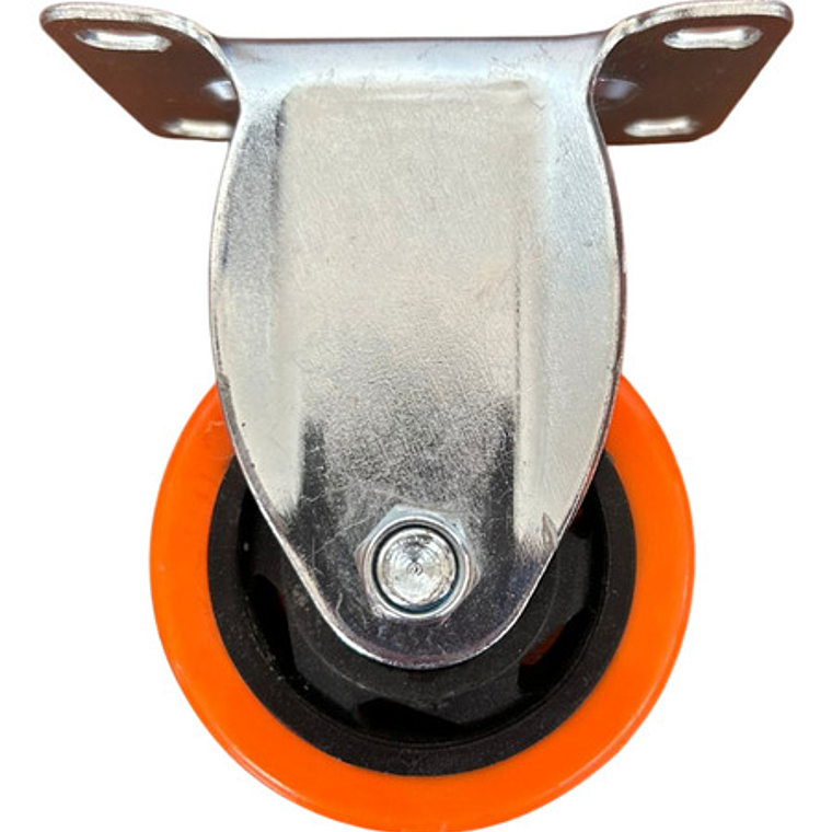 Rueda Carro 3 Pulgadas Set 4 Unid 100kg C/u Pvc. Con Freno 2