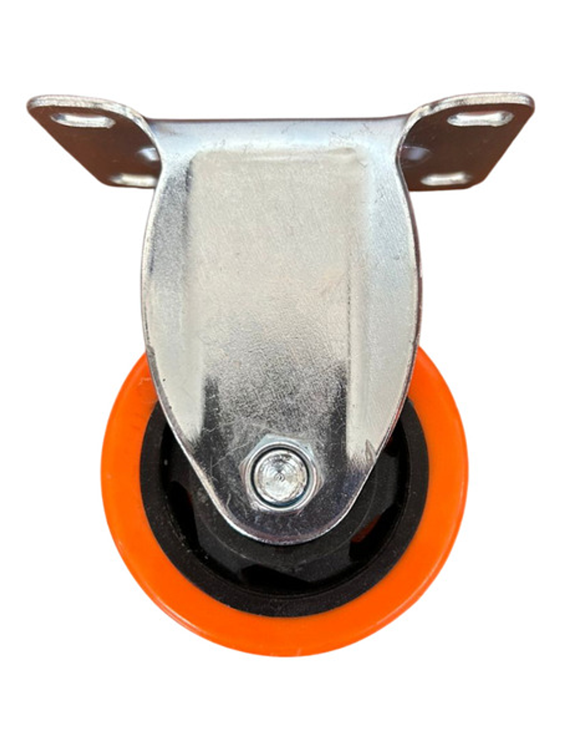 Rueda Carro 2,5 Pulgadas Set 4 Unid 65kg C/u Pvc. Con Freno 2