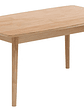 Mesa Con 6 Sillas Windsor Bistró Madera Natural 150x80 - Miniatura 3