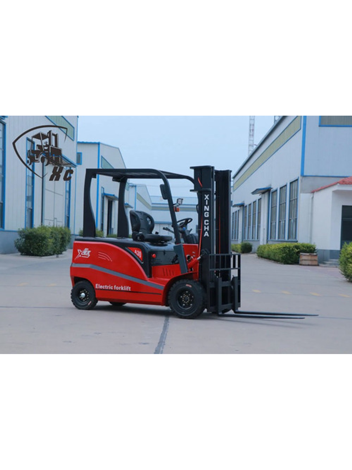 Grua Horquilla Electrica 3.0 Ton Cpd30e Mástil Triple 4.5mt 1