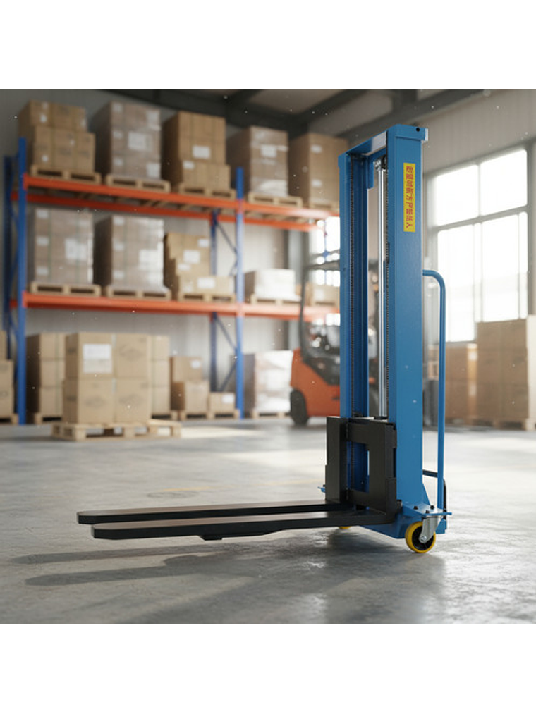 Apilador Eléctrico 1000 Kg  Se Lleva En Pick Up Del Vehículo 2