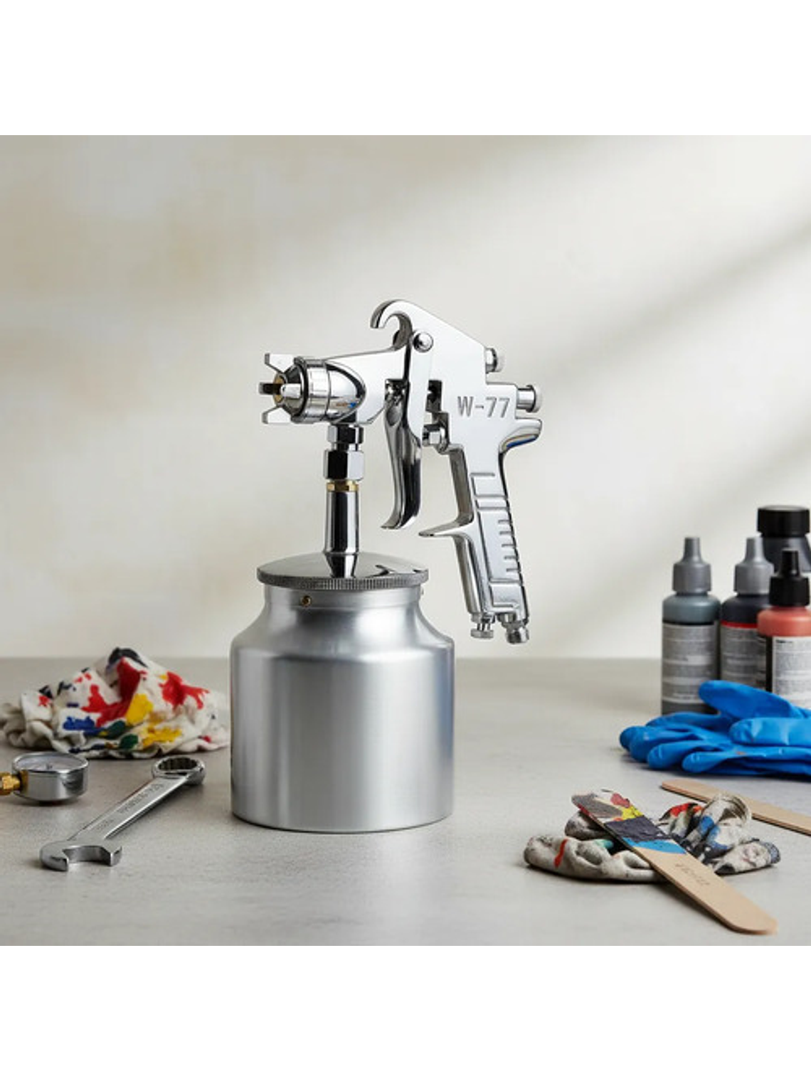 Pistola Auarita  W-77s   High Pressure Spray  De  2.0mm Metal 2