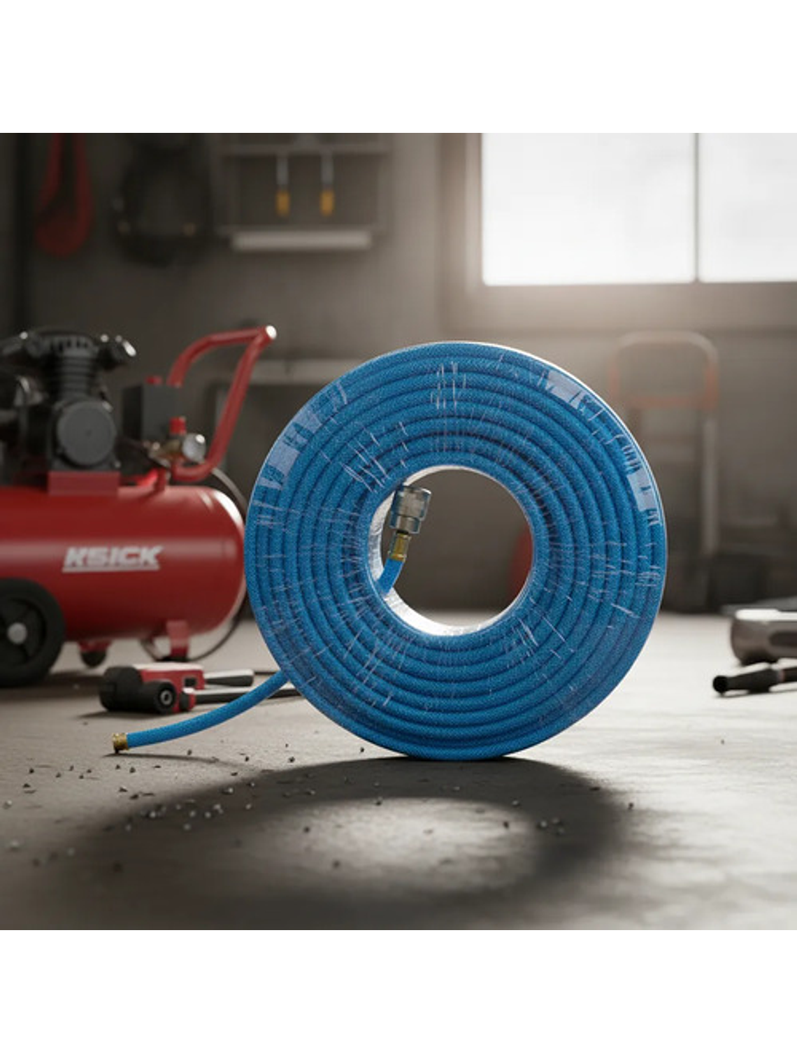 Manguera 50mts Aire Comprimido / Compresor Azul 3
