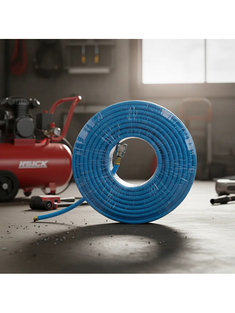 Manguera 50mts Aire Comprimido / Compresor Azul 3