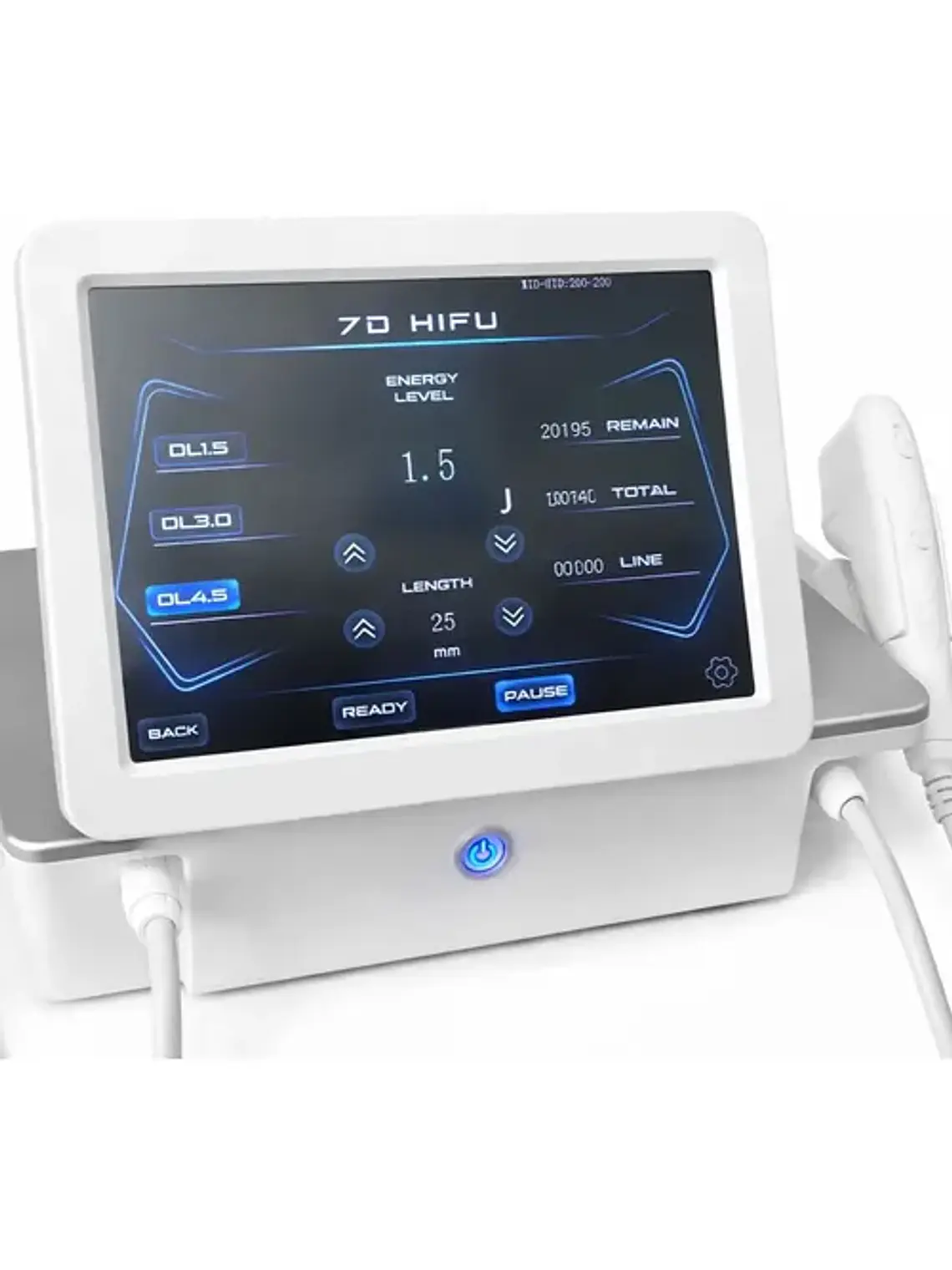 Máquina Hifu 7d 3 En 1 + 7 Cartuchos 1