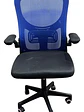 Silla Escritorio Oficina Premium 2308-4 Azul Respaldo Alto - Miniatura 1