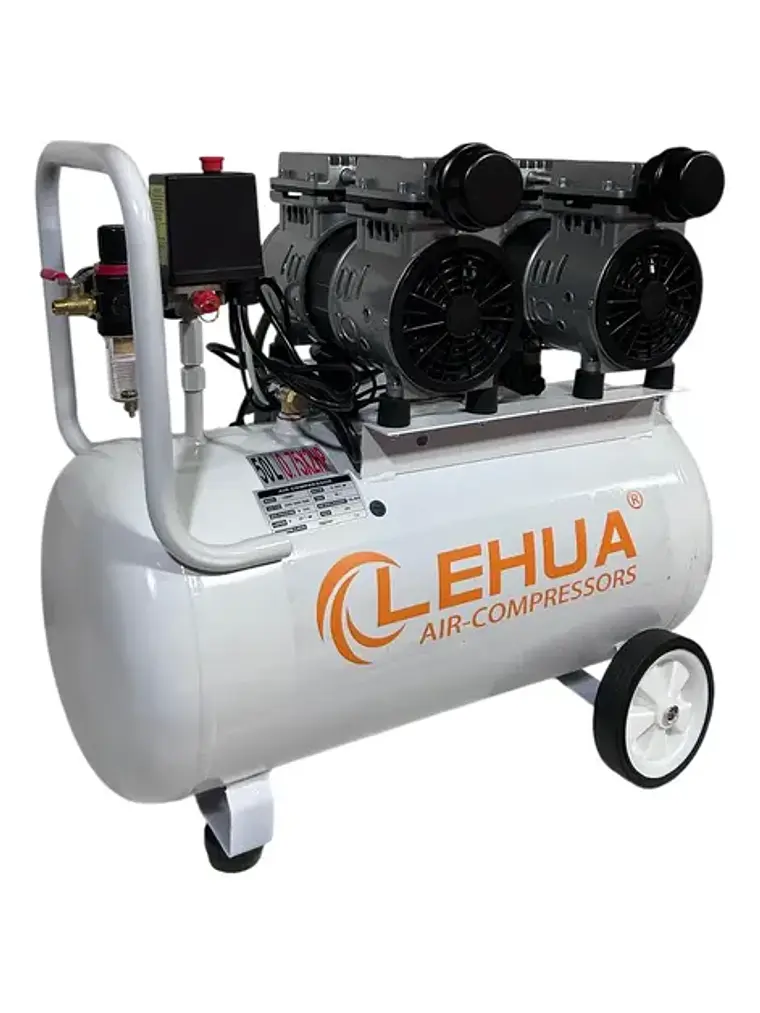 Compresor Silencioso Lehua 1,5 Hp 50lts Monofásico Lh5002 2