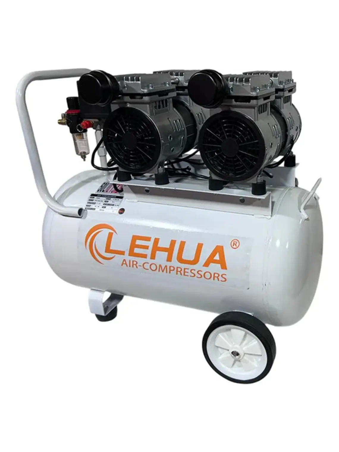 Compresor Silencioso Lehua 1,5 Hp 50lts Monofásico Lh5002 3