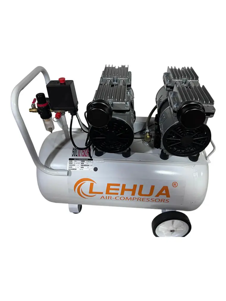 Compresor Silencioso Lehua 1,5 Hp 50lts Monofásico Lh5002 4