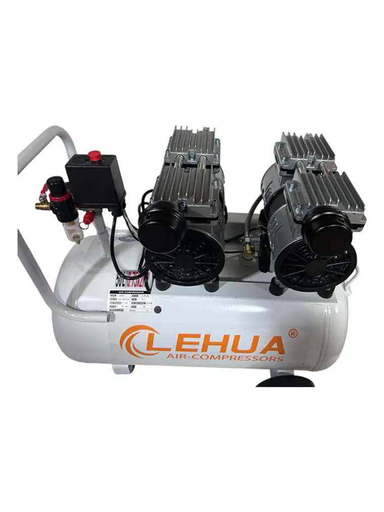 Compresor Silencioso Lehua 1,5 Hp 50lts Monofásico Lh5002 5