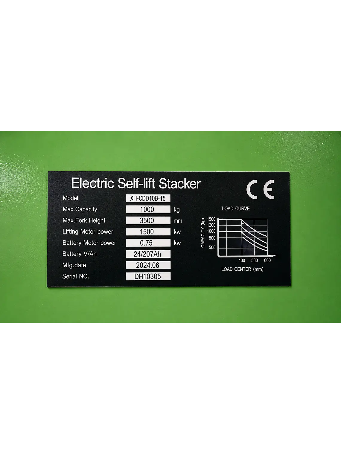 Apilador Full Eléctrico 1300kg Sobre Pick-up 8