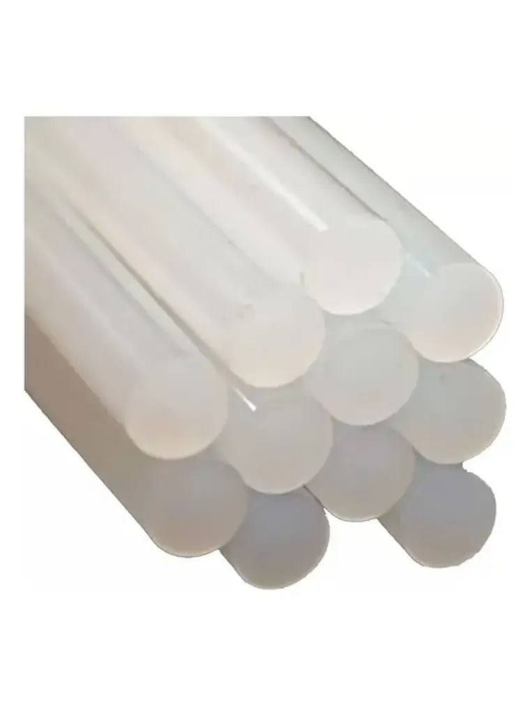 Silicona Barras 11mm 1kg 35 Unidades 28 Cms Largo 1
