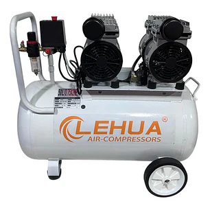 Compresor Silencioso Lehua 1,5 Hp 50lts Monofásico Lh5002