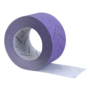 Rollo De Lija Cerámico 70mm X 12mt Grano 100 Con Velcro