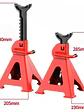 Set de 2 Banquillos Caballetes De 3 Toneladas - Miniatura 3