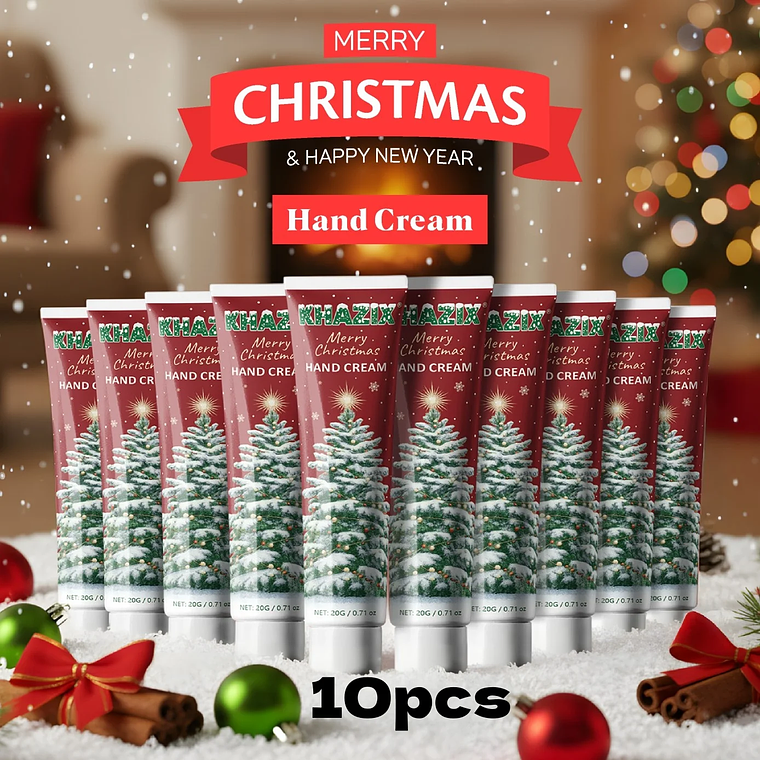 Regalo cálido de Navidad: Crema de manos con manteca de karité. De origen vegetal 1