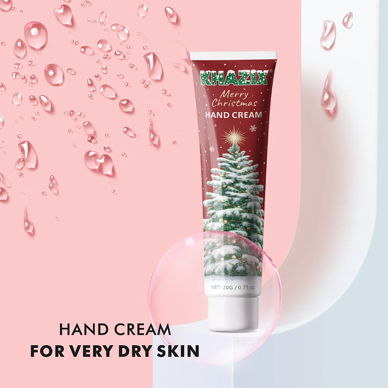 Regalo cálido de Navidad: Crema de manos con manteca de karité. De origen vegetal 3