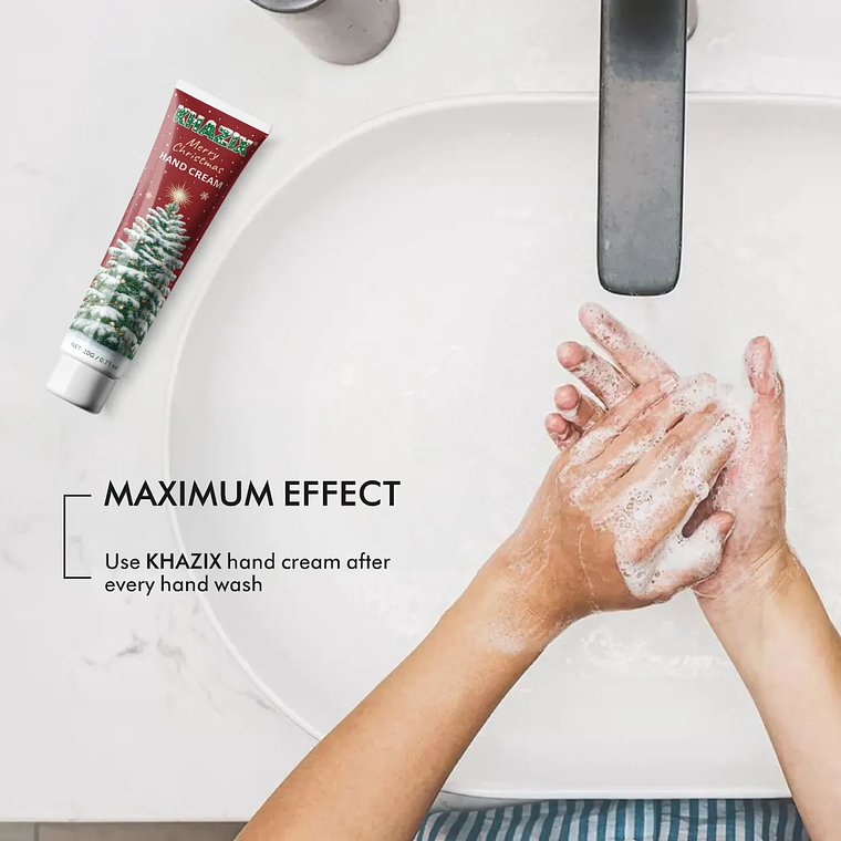 Regalo cálido de Navidad: Crema de manos con manteca de karité. De origen vegetal 5