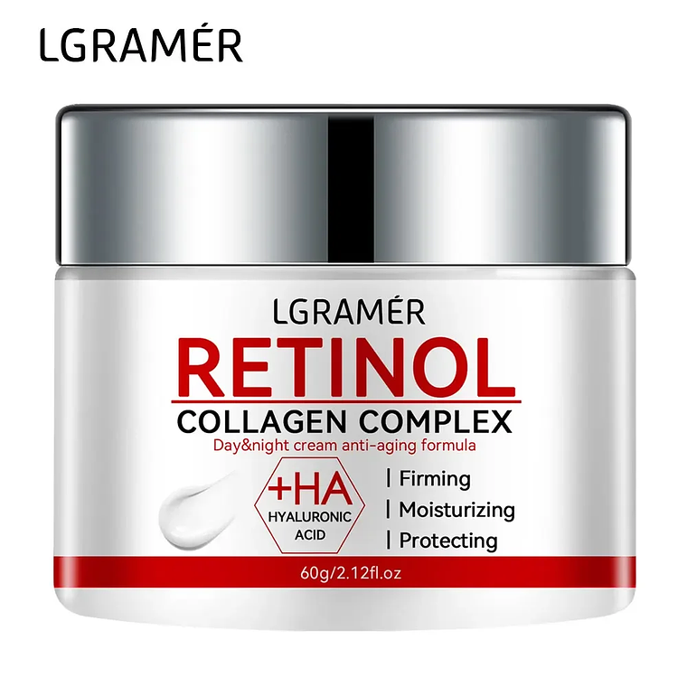  Crema reafirmante con retinol y colágeno para suavizar arrugas 1
