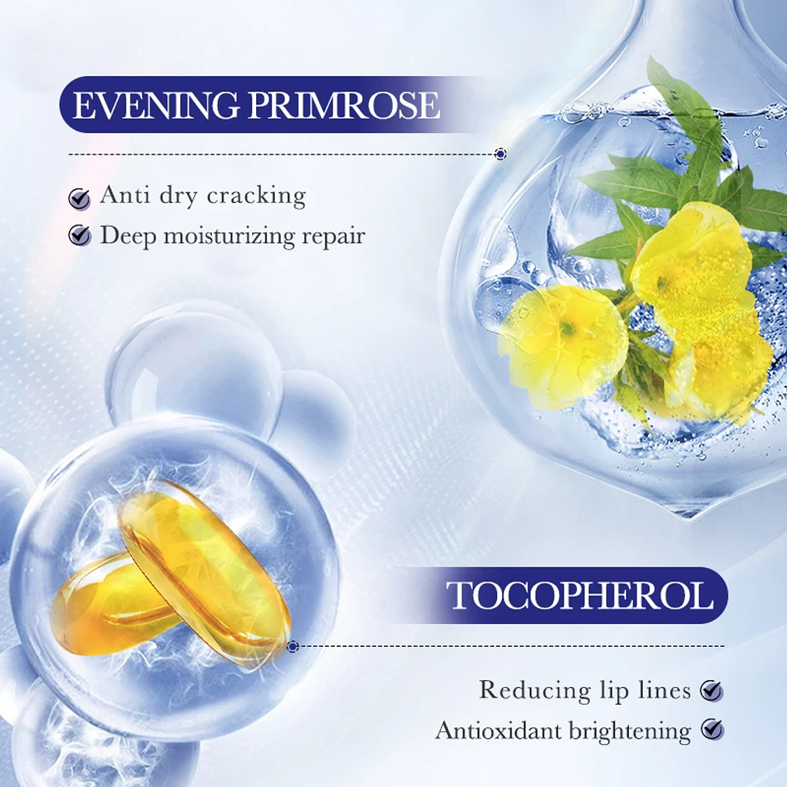 Brillo voluminizador de labios instantáneo, reduce las líneas de expresión 6