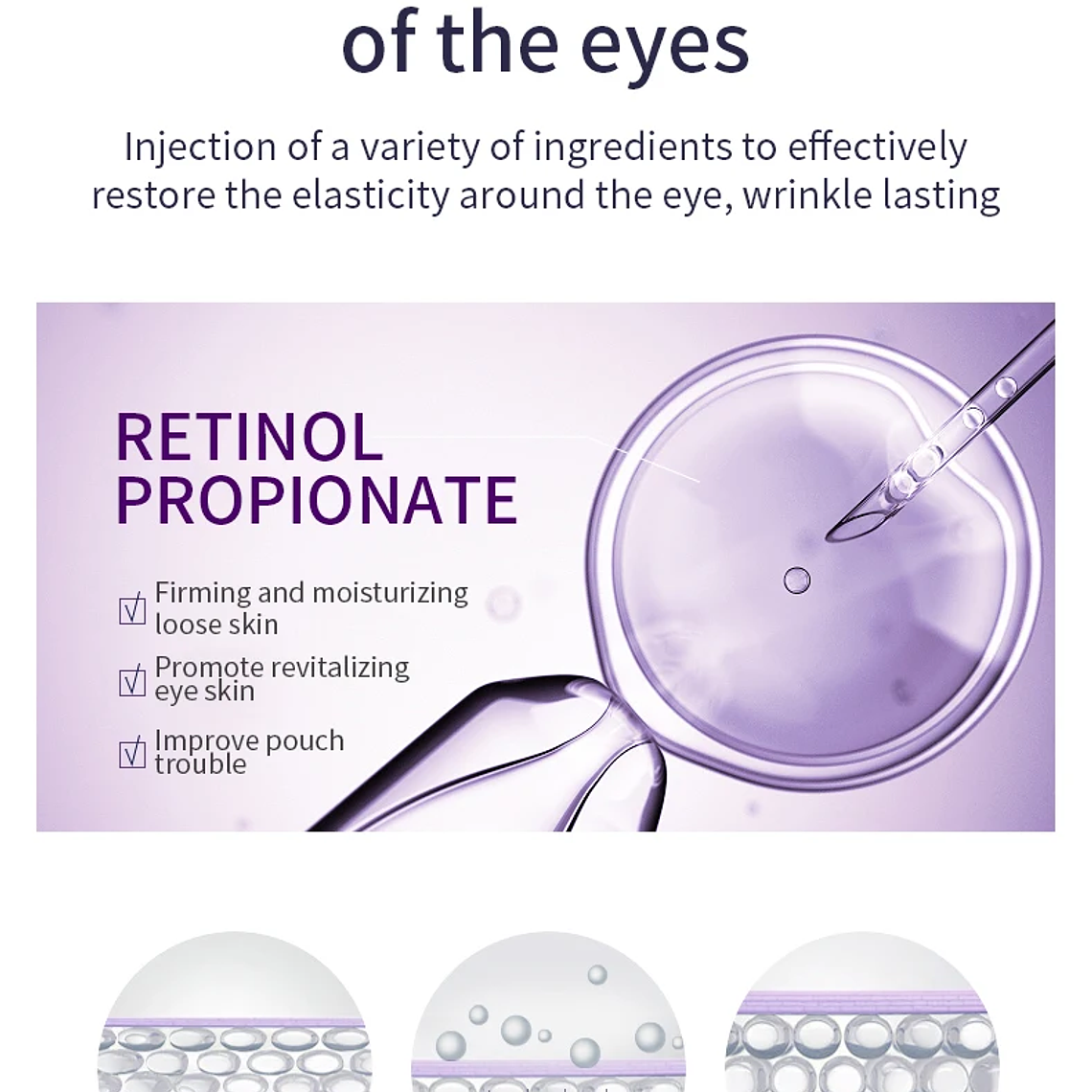 Crema de ojos antiarrugas y ojeras con rodillo masajeador 10