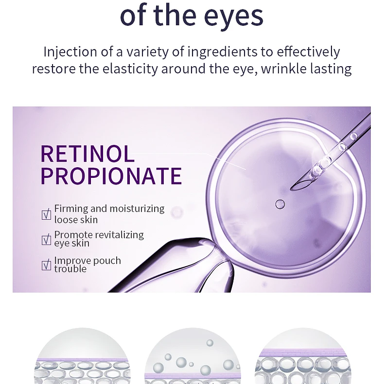 Crema de ojos antiarrugas y ojeras con rodillo masajeador 10
