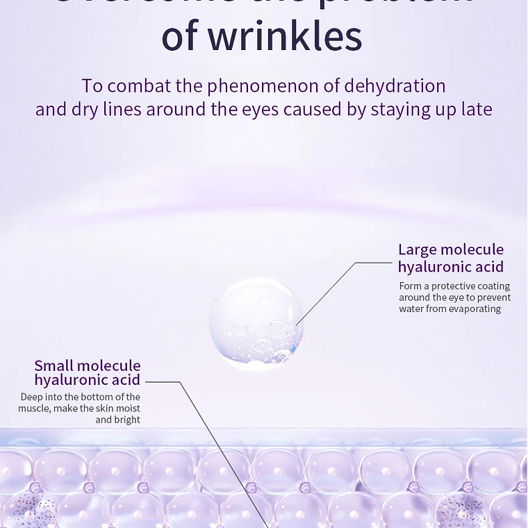 Crema de ojos antiarrugas y ojeras con rodillo masajeador 12