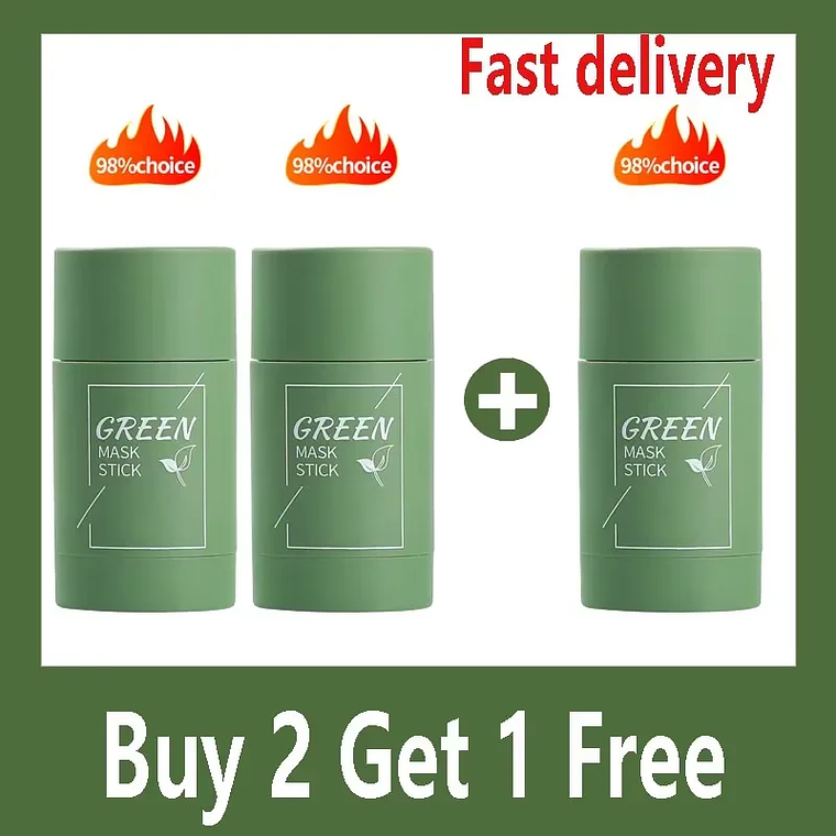  Mascarilla sólida de berenjena y té verde. Limpieza profunda. Control de grasa. Equilibrante 8