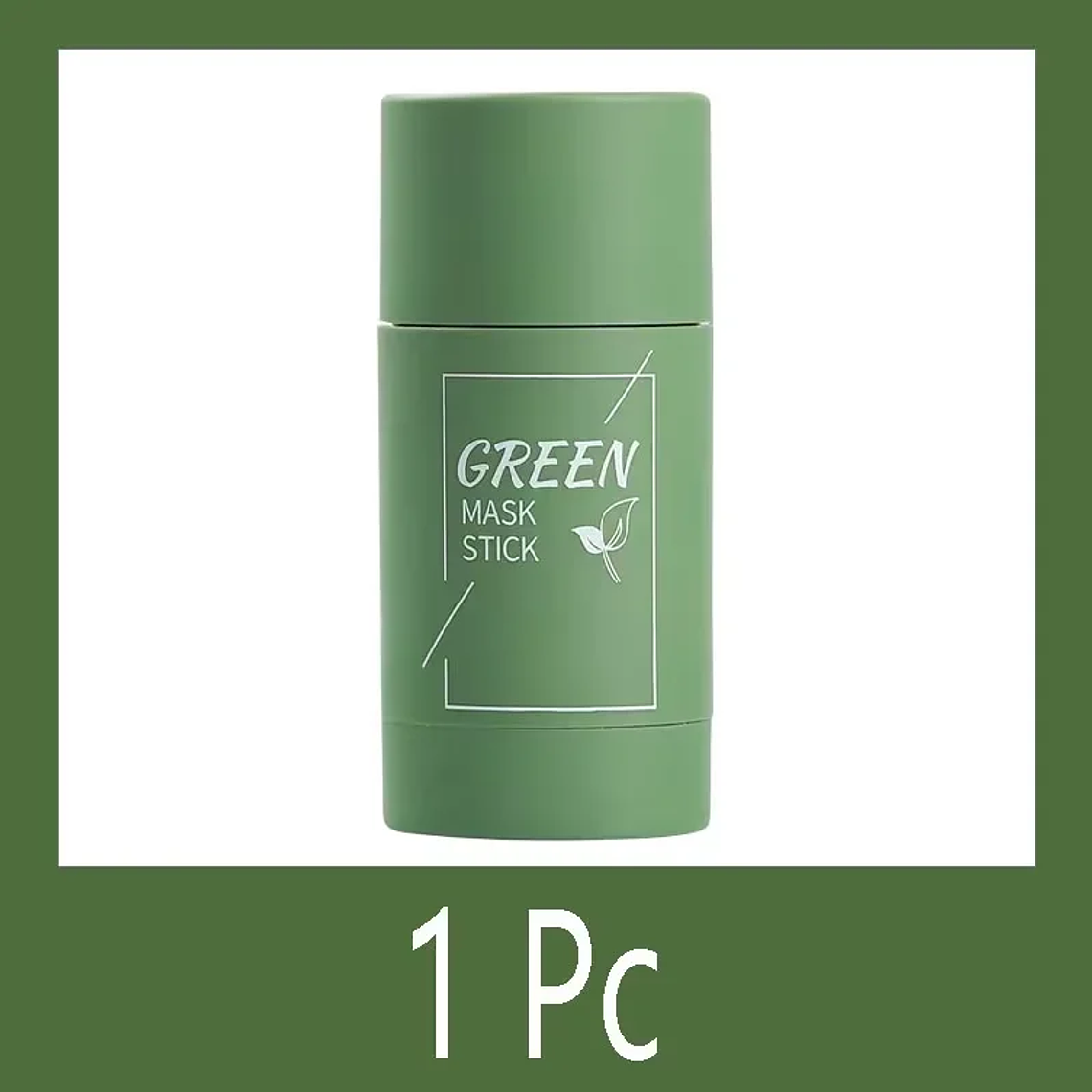  Mascarilla sólida de berenjena y té verde. Limpieza profunda. Control de grasa. Equilibrante 9