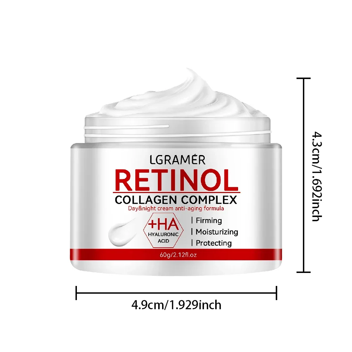  Crema reafirmante con retinol y colágeno para suavizar arrugas 14