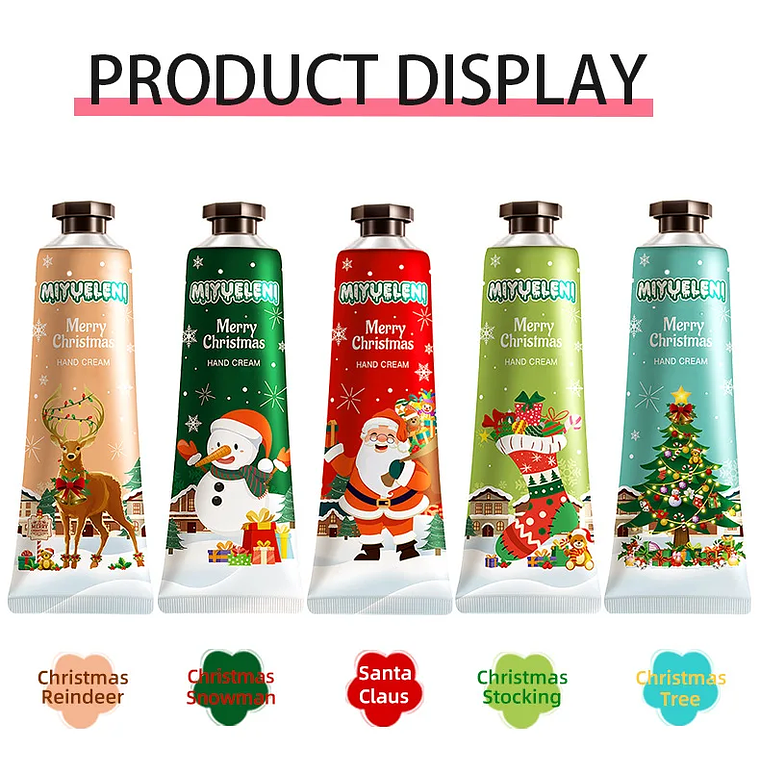 Set de regalo navideño de crema hidratante para manos 16