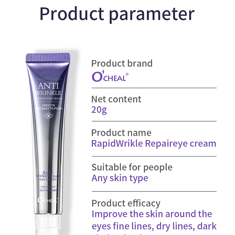 Crema de ojos antiarrugas y ojeras con rodillo masajeador 18