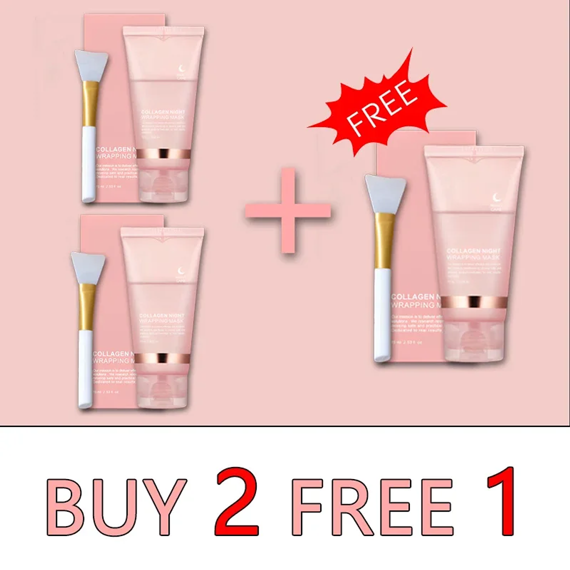 Mascarilla facial coreana de colágeno peel-off: elasticidad 19