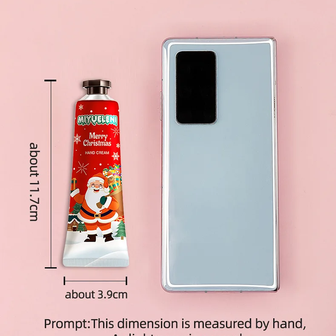 Set de regalo navideño de crema hidratante para manos 24