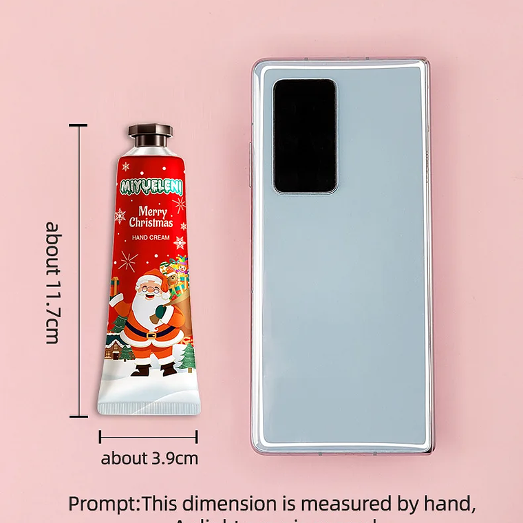 Set de regalo navideño de crema hidratante para manos 24