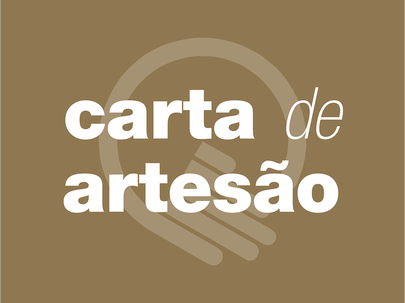 Apoios ao artesanato: Carta de Artesão