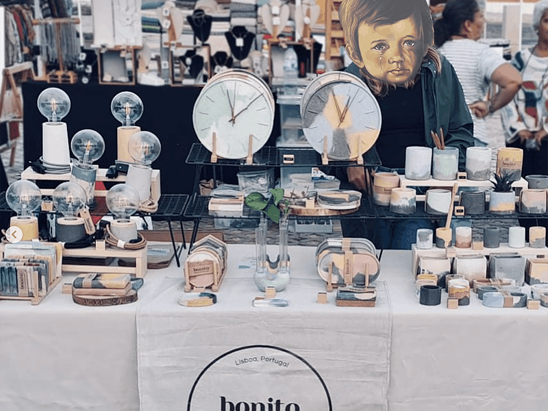 O estado psicológico de um artesão numa feira (versão honesta)