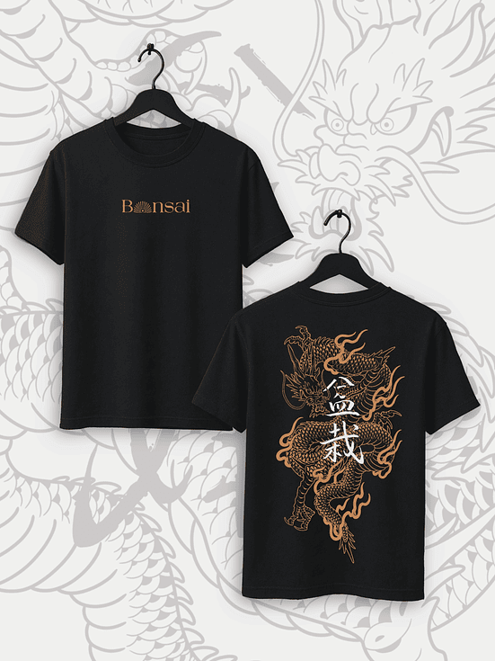 Polera BLACK DRAGON 3