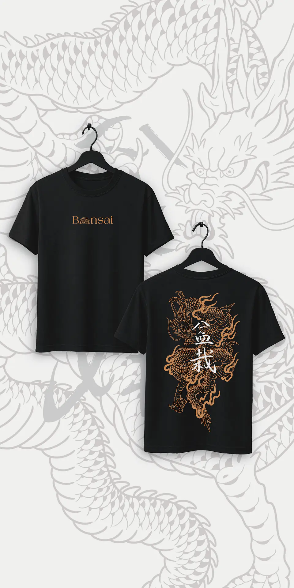 Polera BLACK DRAGON 3