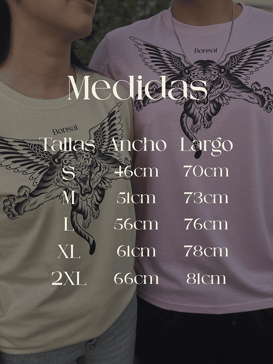 Polera FLYING TIGER Beige 7